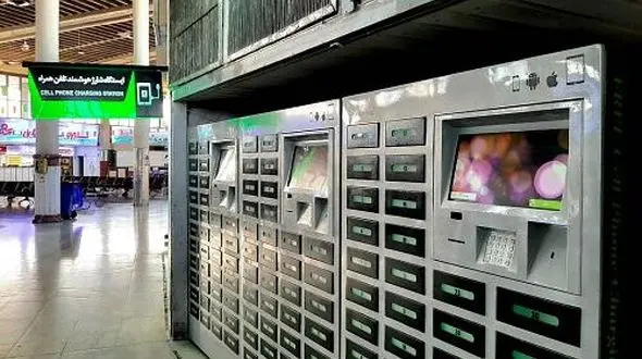 بهره برداری از ایستگاه های شارژ هوشمند تلفن همراه در پایانه های تهران