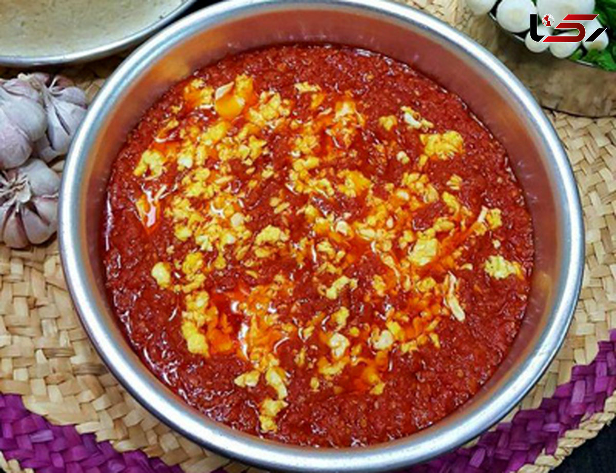 خورش گوجه  غذای خوشمزه شمالی+ طرز تهیه