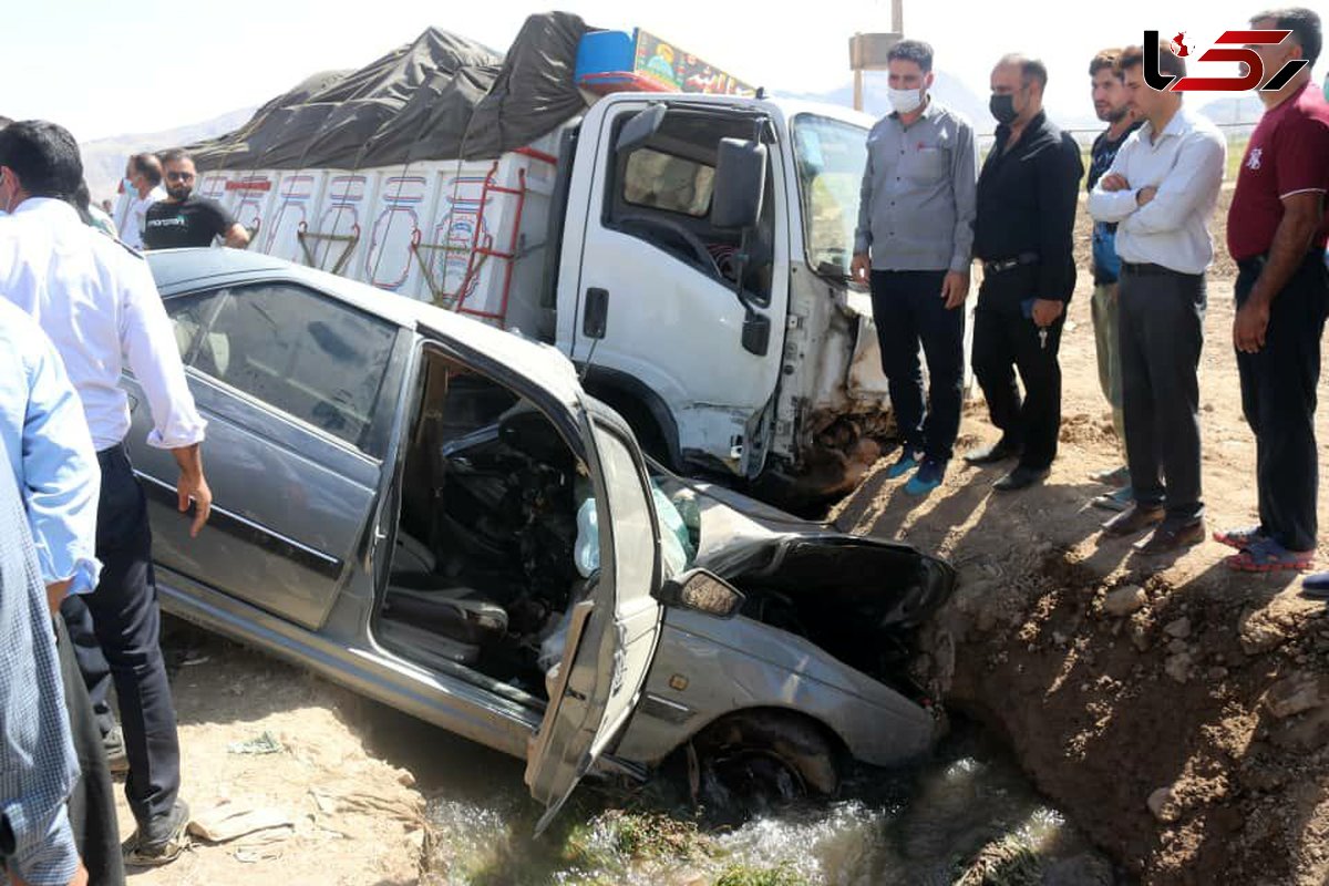 ۴ مصدوم در پی تصادف جاده‌ای محور کوهدشت_خرم‌آباد