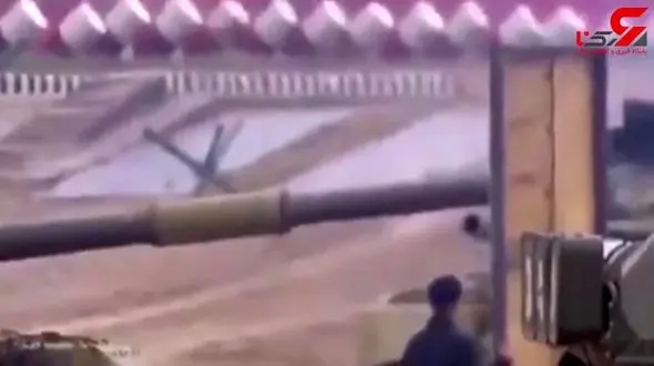 هنرنمایی تانک نقاش + فیلم 