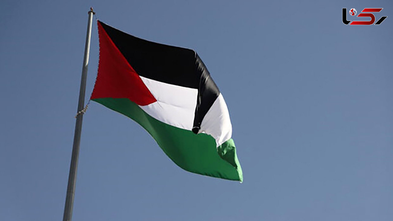اهتزاز پرچم فلسطین اشغالی در شهر قم
