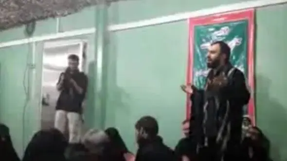 وداع خانواده شهید محسن حججی در معراج الشهدا + فیلم