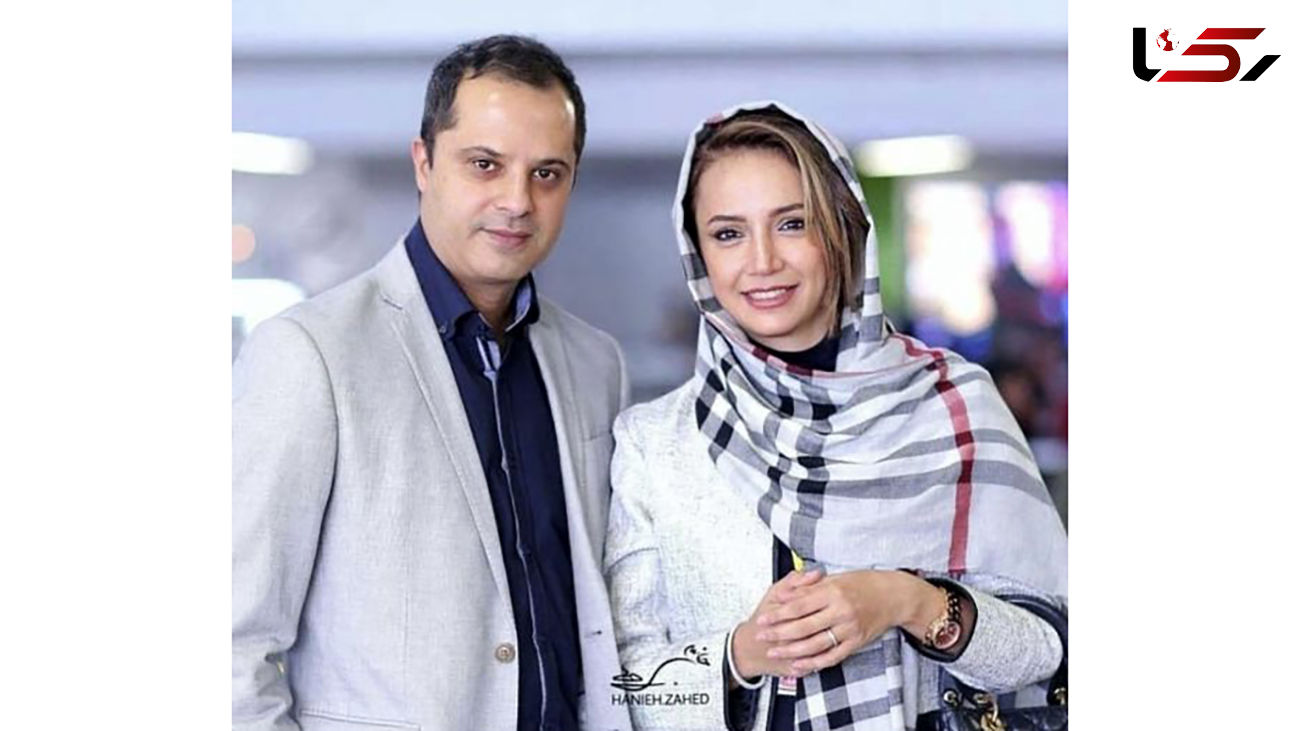 شبنم‌ قلی خانی در کنار همسرش عکس 