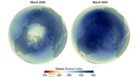 خبر خوب درباره بهبود ازن در زمین! / ضخامت لایه ازن بر فراز قطب شمال رو به افزایش است!