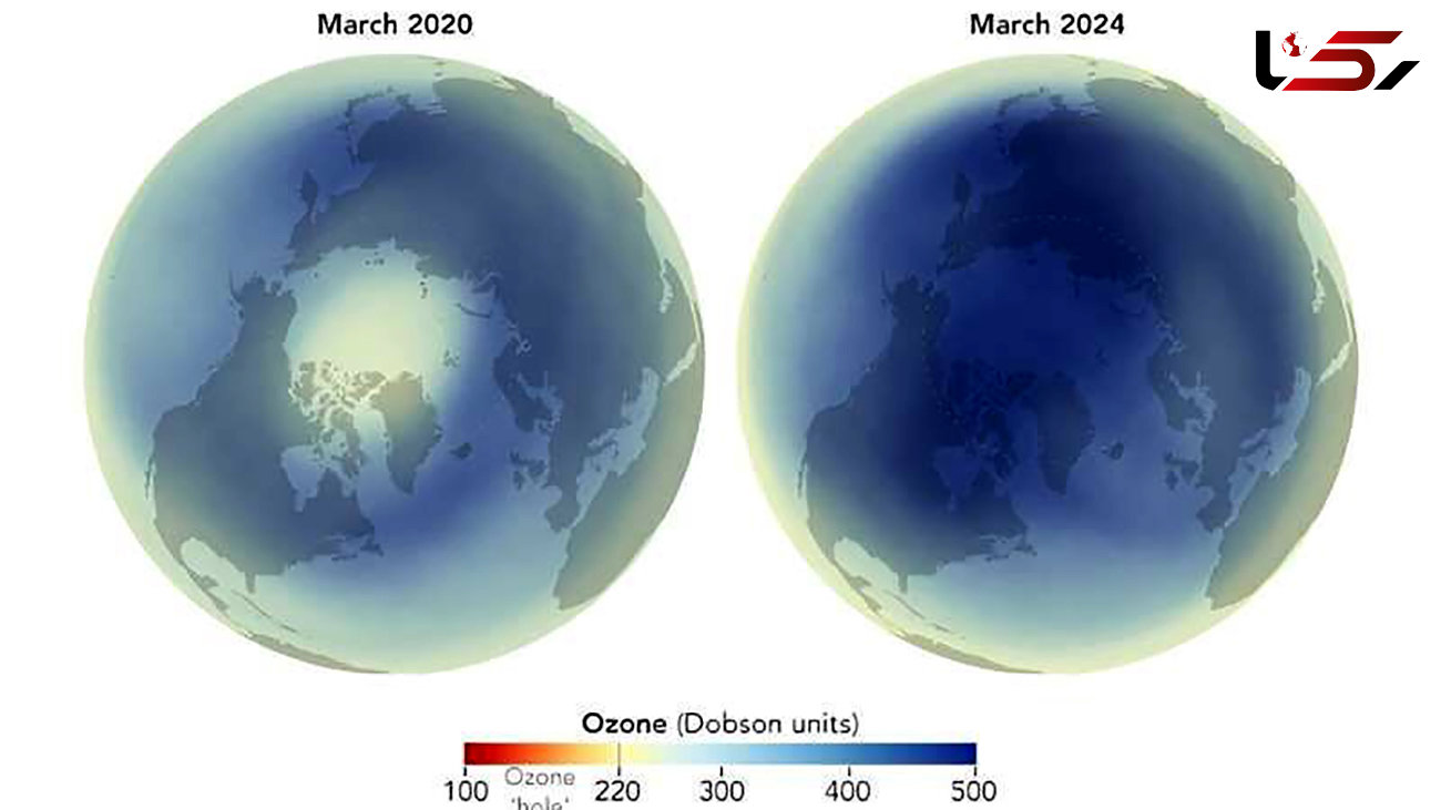 خبر خوب درباره بهبود ازن در زمین! / ضخامت لایه ازن بر فراز قطب شمال رو به افزایش است!