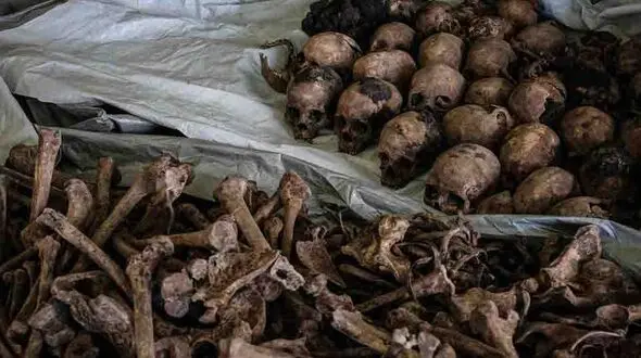 پیدا شدن جمجمه و اسکلت انسان در فضای سبز یک محله شلوغ + عکس 