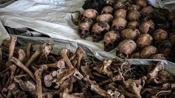 پیدا شدن جمجمه و اسکلت انسان در فضای سبز یک محله شلوغ + عکس 