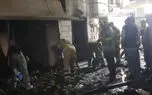 نجات معجزه‌آسای مرد و زن تهرانی از میان دود و آتش در عبدل آباد
