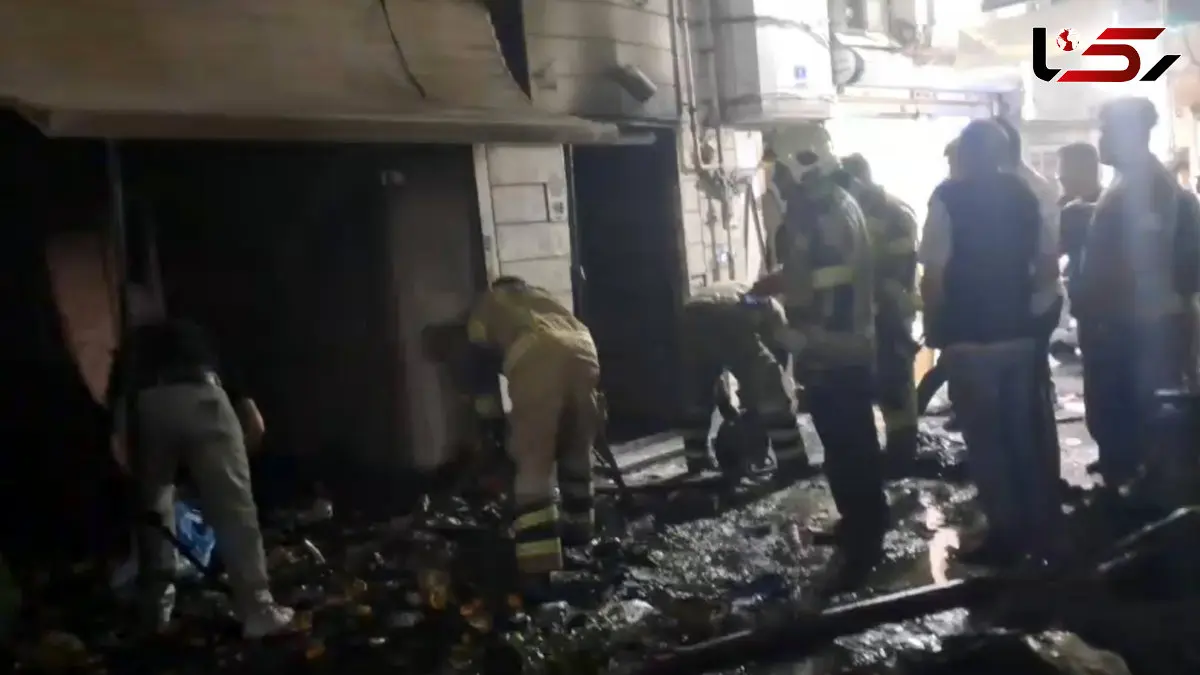 نجات معجزه‌آسای مرد و زن تهرانی از میان دود و آتش در عبدل آباد