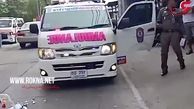 تصادف کامیون با کودک 8 ماهه به دلیل بی دقتی مادر تایلندی! + فیلم
