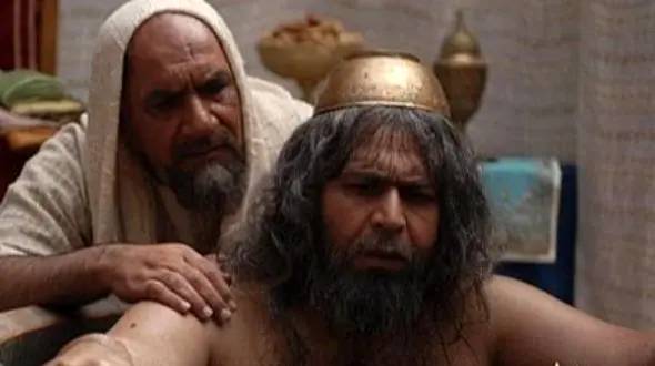 عکس؛ سفر زمان؛ «ابن زیاد» (مختارنامه) در پشت‌صحنه «سلمان فارسی» در کنار «داوود میرباقری»