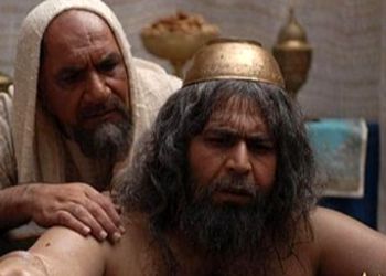 عکس؛ سفر زمان؛ «ابن زیاد» (مختارنامه) در پشت‌صحنه «سلمان فارسی» در کنار «داوود میرباقری»