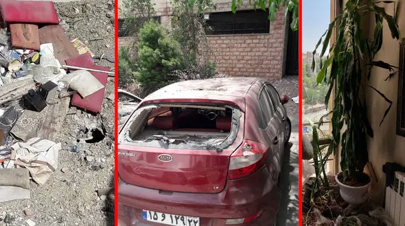 سرقت از منازل آسیب دیده در جنگ ۱۲ روزه؛ همچنان سارقان پیدا نشده اند / بیمه های خودروها کاری برای ماشین های آسیب دیده نمی کنند! + عکس