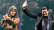 فیلم رقصیدن فرزانه کابلی در کنسرت سالار عقیلی / انتقاد شدید به خانم بازیگر علی کوچولو !