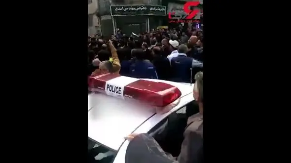 اولین فیلم و عکس از لحظه دستگیری مرد مسلح در رشت توسط نوپو