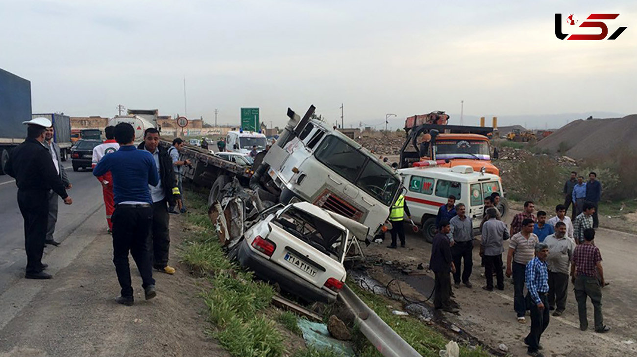 سانحه رانندگی مرگبار در خوزستان / 3 کشته و 19 زخمی + عکس