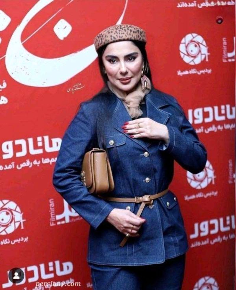 استایل شیک و خاص شیدا یوسفی در اکران فیلم «کج پیله»