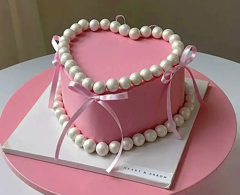 عکسهای کیک تولد صورتی دخترانه