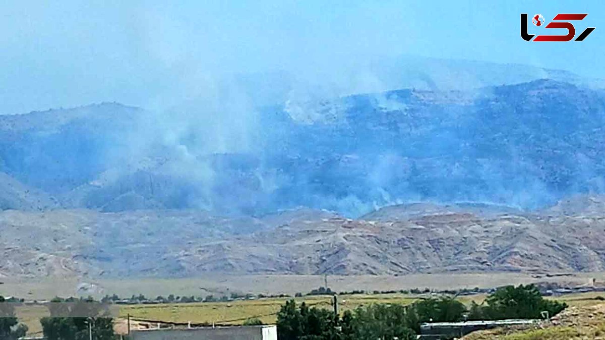 آتش سوزی جنگل و مراتع کبیرکوه در آبدانان دوباره فعال شد