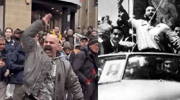 آزار ایرانیان خارج از کشور توسط اراذل سلطنت‌ طلب ها / سلطنت‌ طلب ها شعبون بی‌ مخ هم دارند!