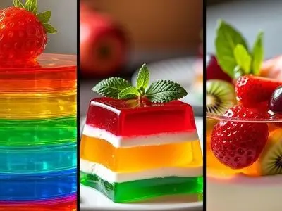 خوشمزه‌ ترین دیزاین‌ های ژله؛ ایده‌ های خاص و زیبا