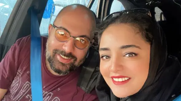 خنده دار ترین مدل زن گرفتن در بین بازیگران ایرانی به سبک خواستگاری علی اوجی از نرگس محمدی بازیگر سریال ستایش+فیلم