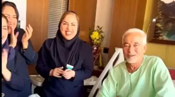 فیلم آواز شاد خانم پرستاران بیمارستان با آهنگ آو آو آو صادق بوقی !