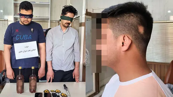 اعتراف وحشتناک در مشهد / گوش گروگان یک میلیون دلاری را بریدند! + عکس متهمان