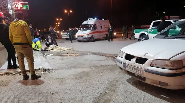 فیلم لحظه شهادت مامورناجا در درگیری تن به تن با قاتل بی رحم / شیراز در شوک 