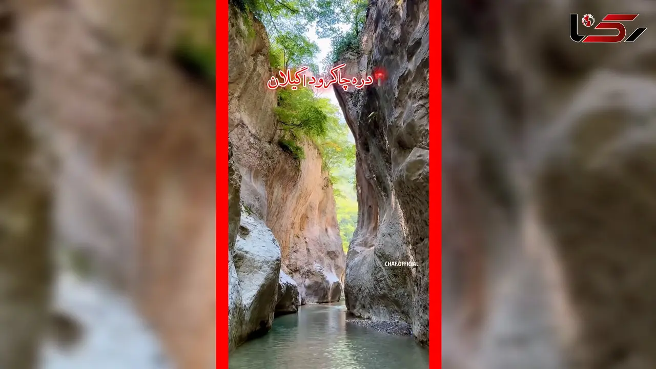 فیلم دره چاکرود گیلان با مناظر طبیعی بکر