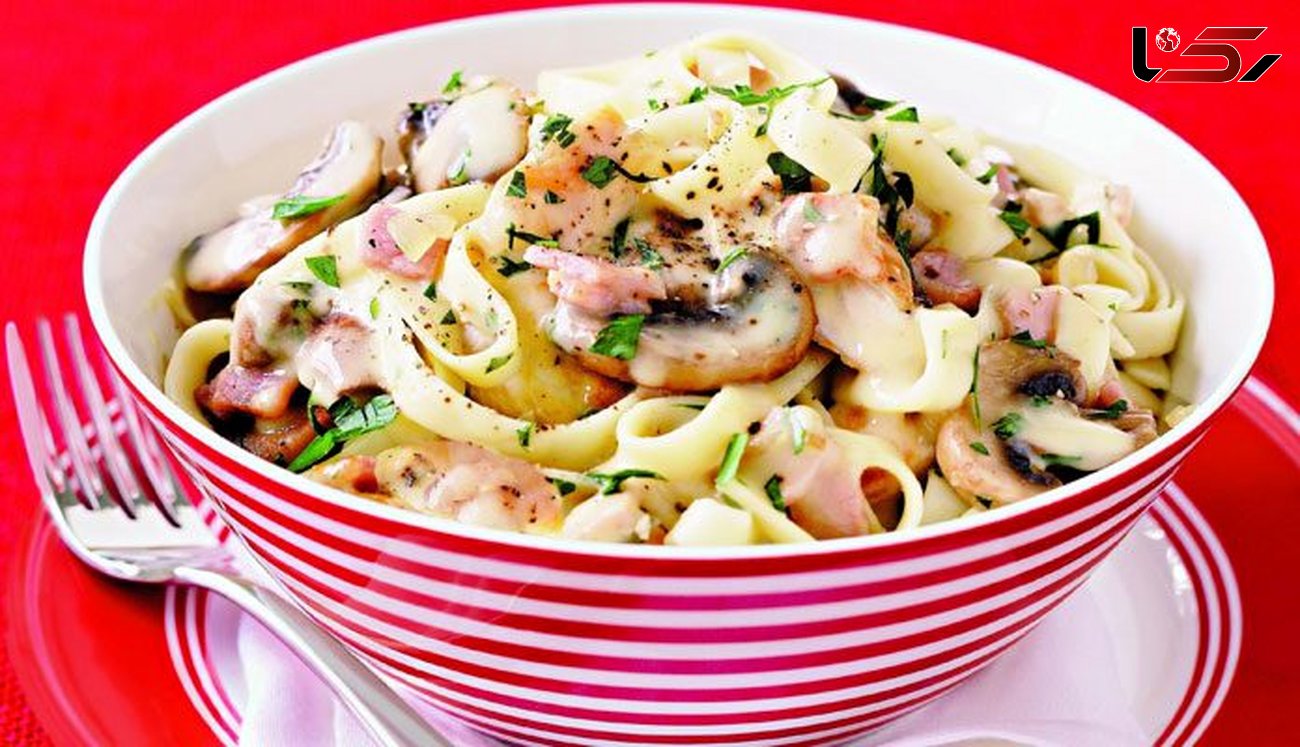 خوشمزه ترین پاستا با سس آلفردو را در خانه تهیه کنید+دستور پخت