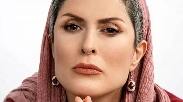 لو رفتن راز عجیب بهناز جعفری! / صورت ریش و سبیل واقعی خانم بازیگر !