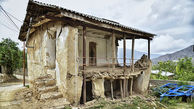 خانه 200 گلستانی در زلزله آسیب دید / آنها آواره شدند