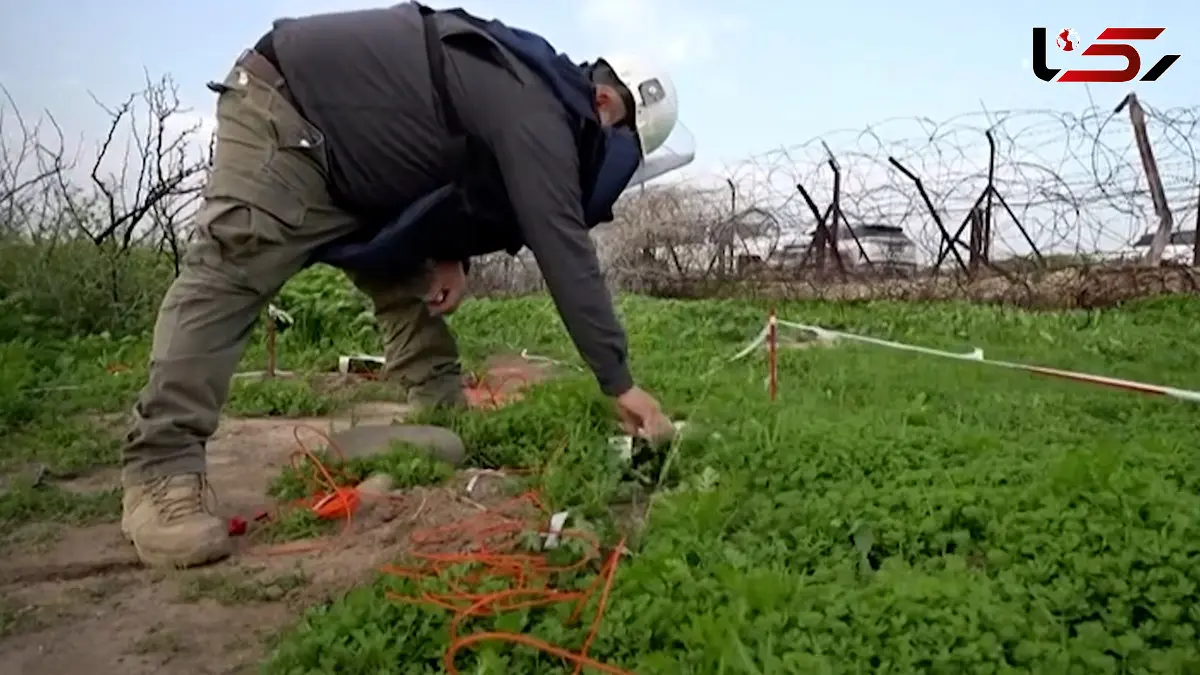 فیلم انفجار ۵۰۰ مین در مرز اردن