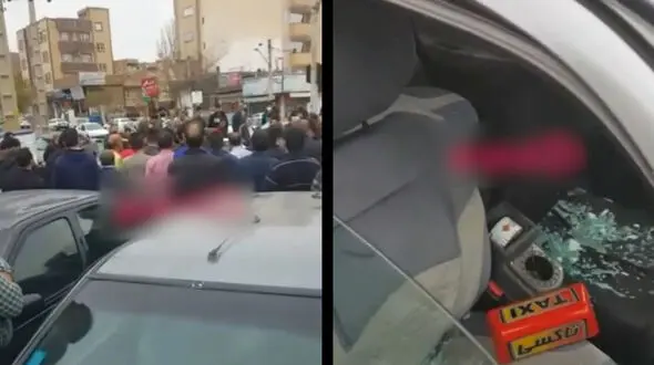 شگرد عجیب راننده شیطان صفت / صندلی عقب پراید زن جوان تبریز را بلعید! + فیلم و عکس
