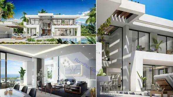 رونالدو از ویلای لاکچری اش رونمایی کرد +عکس