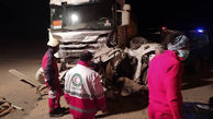 تصادف مرگبار تریلر و پژو در محور چوپانان