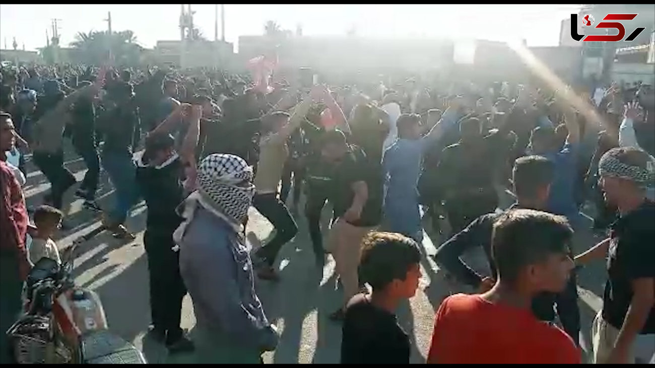 تیرباران وحشت آور در مراسم عزاداری پسر شیخ / خوزستان + عکس و فیلم