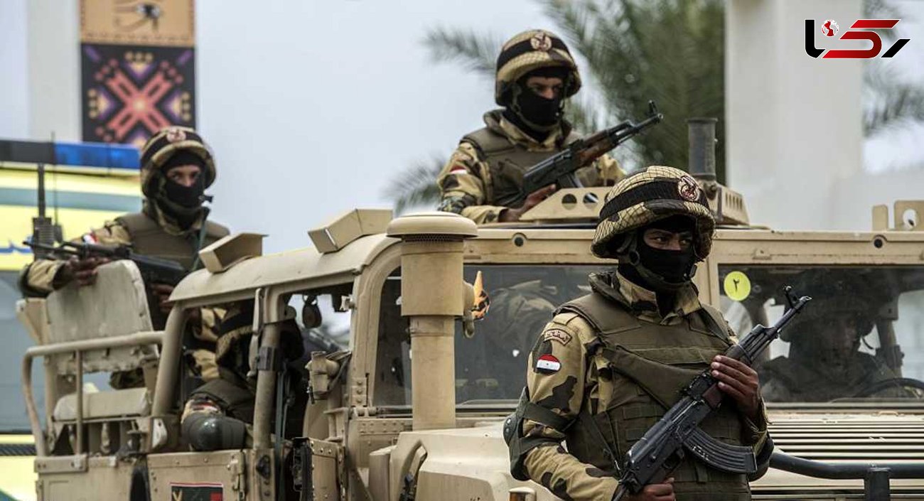  11 تروریست درحمله نیروهای امنیتی مصر در شبه جزیره سینا کشته شدند