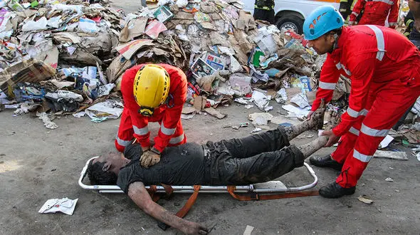 جزئیات مرگ فداکارانه 4 کارگر کارخانه بازیافت کاغذ نیشابور + عکس صحنه حادثه