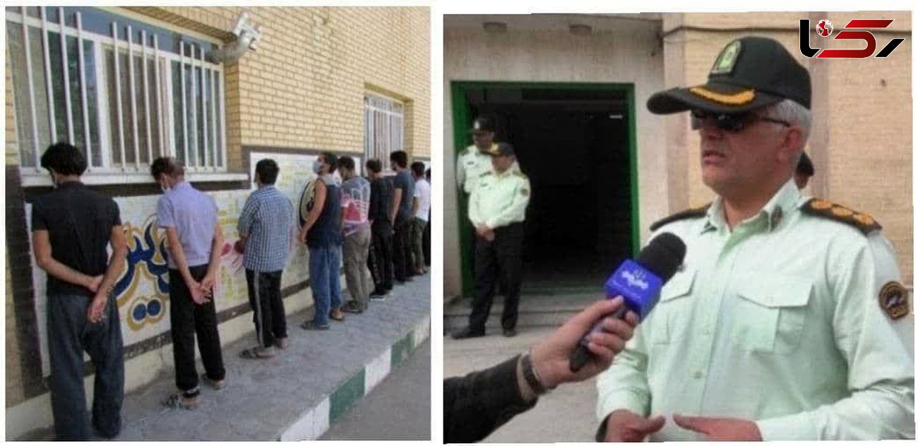 شبیخون پلیس اصفهان به 21 سارق حرفه ای + جزییات
