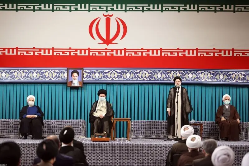 مراسم تنفیذ حکم ریاست جمهوری حجت الاسلام رئیسی توسط رهبر انقلاب آیت الله خامنه ای 