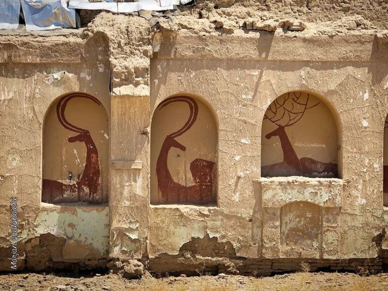 خانه نابود شده در پامنار