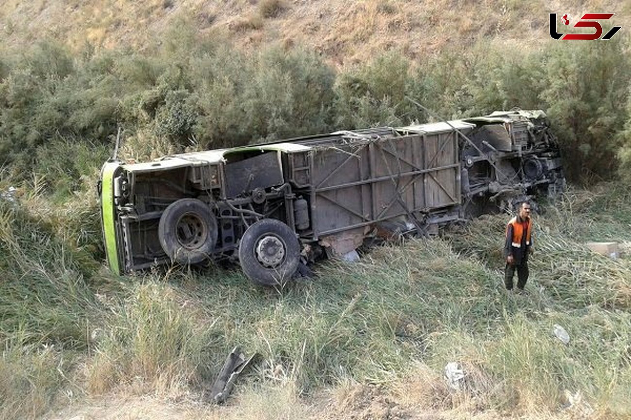 علت قطعی سقوط مرگبار اتوبوس به دره جاجرود مشخص نشده است 