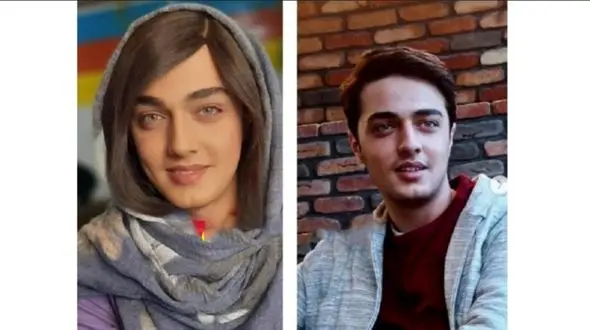 فیلم آرایش و لباس دخترانه آقای بازیگر  /  غوغای علیرضا جلیلی در صدا و سیما!