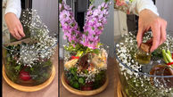 تزئین سفره هفت سین با گل آرایی زیبا + فیلم