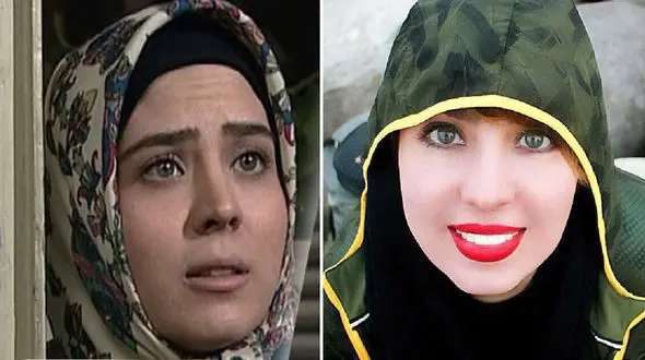 چشم جادویی ترین خانم بازیگر ایرانی کیست ؟! + عکس های متفاوت با حضور در سریال !