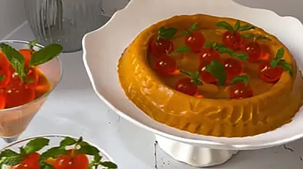 طرز تهیه دسر کدو حلوایی مناسب شب یلدا + فیلم