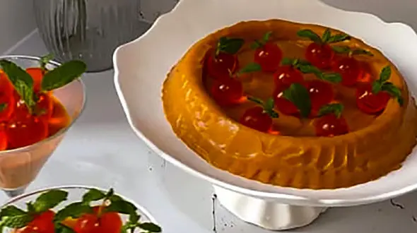 طرز تهیه دسر کدو حلوایی مناسب شب یلدا + فیلم