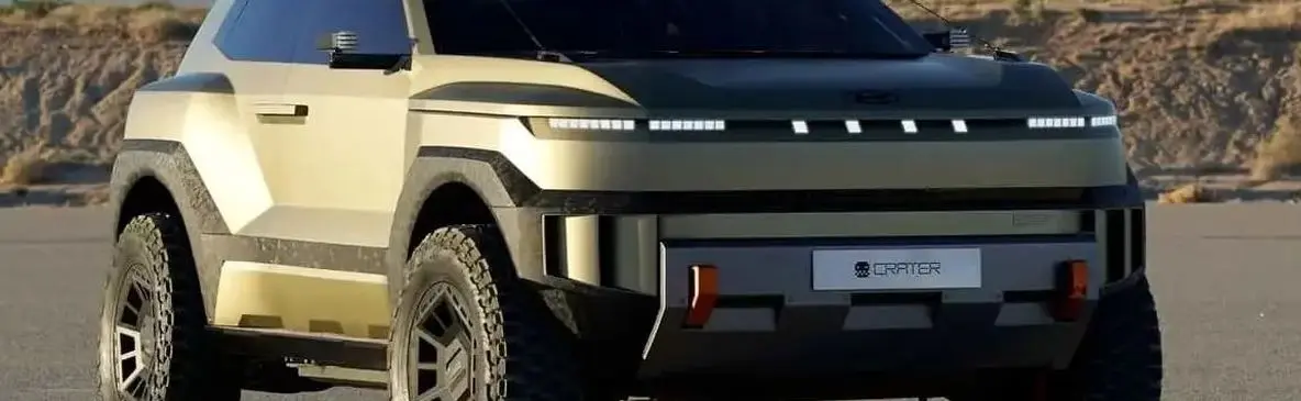 هیوندای کریتر؛ قدرت‌ نمایی جدید کره‌ ای‌ ها در دنیای آفرود! / عکس